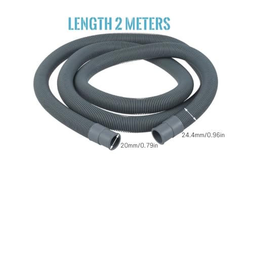 Manguera de drenaje para lavadora flexible que soluciona la distancia al desagüe 7