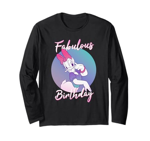 T-shirt Daisy Duck anniversaire cadeau Disney manche longue original