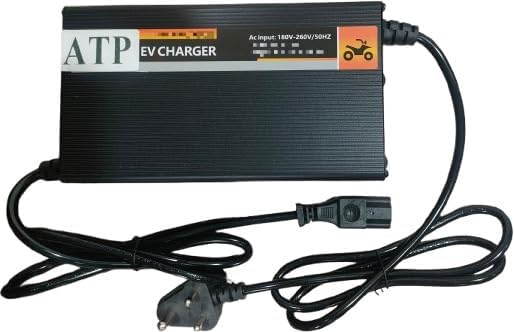 ATP Ebike 60V 6A Lithium Battery Charger, Output 67.2V | Fast Charging | Auto Cutoff Feature | Aluminium Body | E Scooter-image-25
