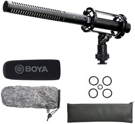Boya BY-BM6060L Long Professional Super-Cardioid Condenser Microphone