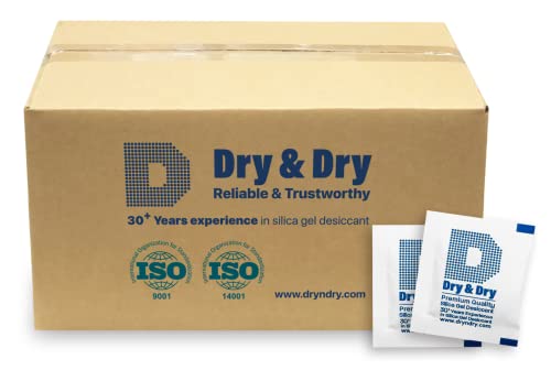 Dry & Dry silica gel packets 3g, 5000 pack (food safe)