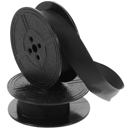 Cinta de máquina de escribir de nylon negro compatible con modelos manuales de oficina