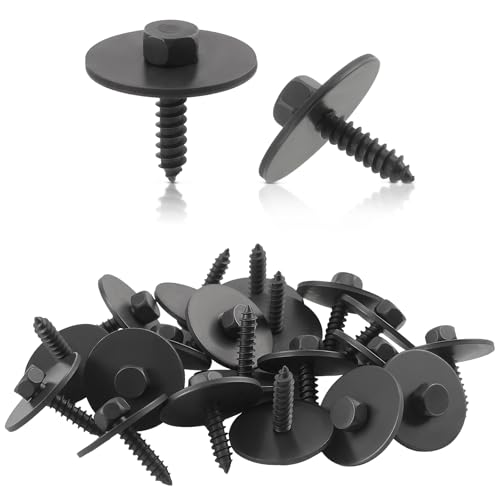 GoaMotors 20pcs Metal Screw Under Cover Wheelhouse Liner Sheet Screw 0019906036 Fit for Mercedes-Benz W203 W207 W209 W211 W212 W220 W221 R171