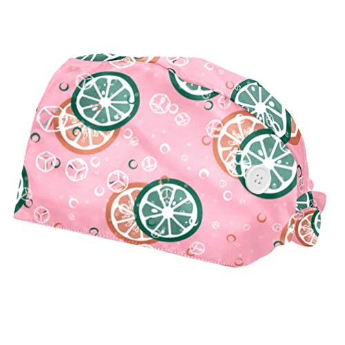 Casquettes de travail pour hommes femmes chapeaux bouffants de travail JDEZ lot de 2