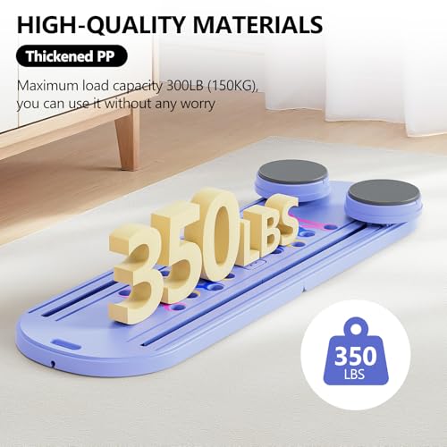 haoetcw Pilates Board - 7 in 1 Pilates Reformer Set の商品画像 6