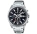 Casio Unisexe-Adulte Chronographe Quartz Montre avec Bracelet en Acier Inoxydable EFV-610D-1AVUEF