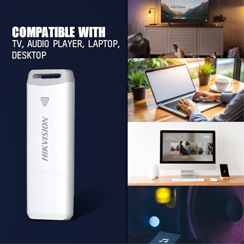 Image of HIKVISION M200P 128GB USB Flash Drive | High Speed USB 3.2 Pen Drive | Plug & Play | Portable Storage for Laptop, PC, Smart TV & Car Audio | HS-USB-M200P(DZ) /128G