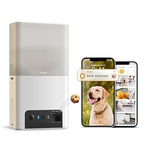Petcube Bites 2 Lite and Care Coverage Subscription | Interactive WiFi Pet Monitoring Camera with Phone App and Treat Dispenser, 1080p HD Video, Night Vision, Sound and Motion Alerts
