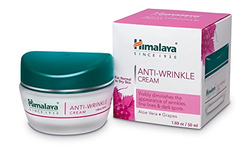 Himalaya Anti-Wrinkle Cream for Reducing Wrinkles, Fine Lines and Dark Spots, Moisturizes and Repairs, 1.69 oz (50ml)