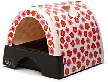 Kitty A GoGo Cat Litter Box - Flower