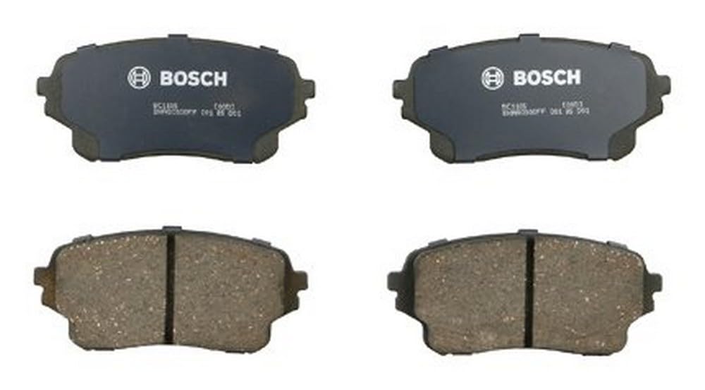 Bosch Automotive BP1078 QuietCast Premium Semi-Metallic Disc Brake Pad Set For: Subaru Forester, Legacy, Outback, B9 Tribeca, Tribeca, WRX, Front — view 356
