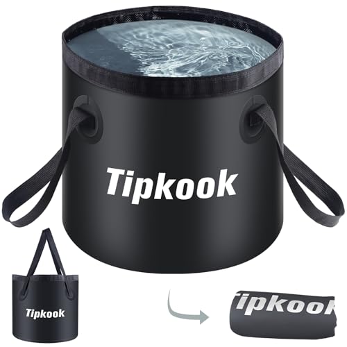 折りたたみバケツ 【大容量・20L】Tipkook バケツ 折り畳み 携帯バケツ 自立式丈夫 多機能 コンパクト 持ち運び 取っ手付き 用 生活用品 掃除 洗車 キャンプ ピクニック 登山 旅行 アウトドア 釣り 給水バッグ 便利小型防災給水