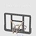 Wall-Mounted Basketball Hoop, Basketball Hoop Outdoor, with PET Backboard and Heavy-Duty Steel Frame, Indoor Outdoor for Kids & Adults(Orange)