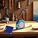 Blue Mini Keychain Tape Measure with Square & Bubble Level, 1m Steel Ruler, Portable Measuring Tool, Small Retractable Tape Measure Keychain