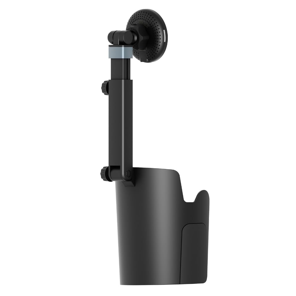 Supporto magnetico del supporto di tazza di plastica dell'automobile con i caricatori rapidi 15W regolabile in altezza per il telefono cellulare