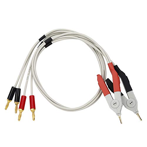 Câble de test électronique à 4 terminaux TH26050 clip pont faible résistance