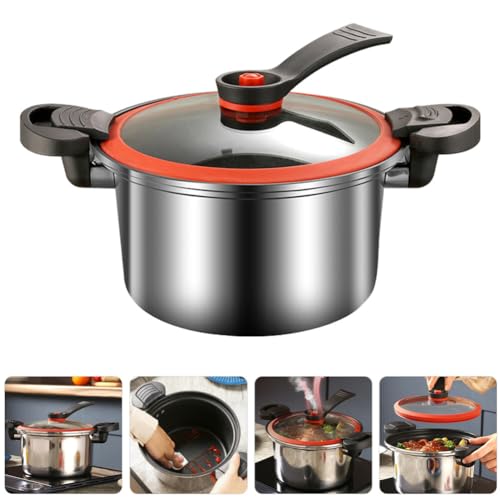 Olla a presión de acero inoxidable 3.5 L miniatura 7