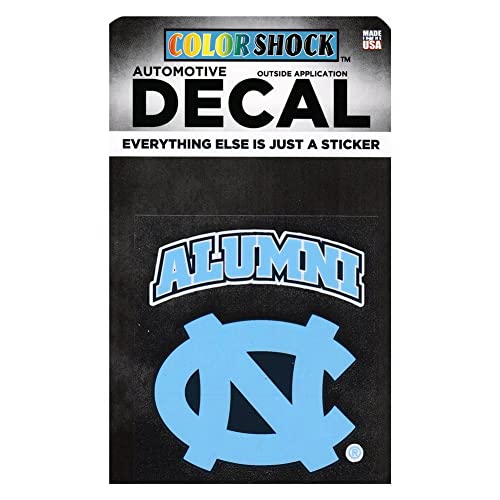 UNC Tarheels Transfer Decal - Alumni/NC Logo