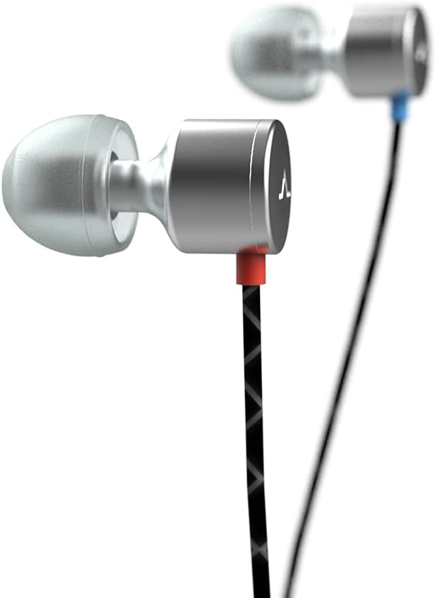 Flares JET 2 In Ear Isolating Earphones with Controls & Mic - Aluminium