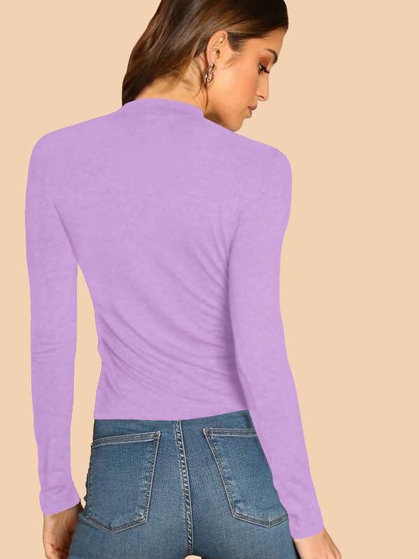 Image of Dream Beauty Fashion Women's Casual Round Neck Long Sleeves Stylish Top, 23 inch inches (Top Empire-06)