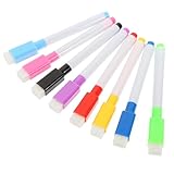 COHEALI 32 Stück Teiliges Whiteboard Marker Abwischbar mit Wasserlöslicher Tinte Whiteboard Stifte für Büro Schule Klassenzimmer Langlebig und Bequem für Glatte Oberflächen