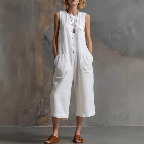 Monos mujer verano fluido estilo playsuit elegante con pernera ancha 2