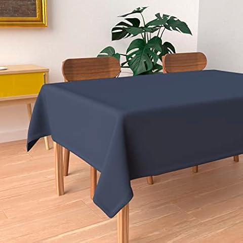 Mantel Antimanchas Rectangular Alix Azul Marino Cover