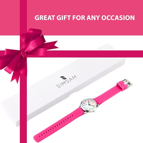 Image of Kids Analog Watch, Learning Watch for Kids 8-12, Waterproof Time Teacher Watches for Boys Ages 5-7 6-8, Easy to Read Educational Girls Watches Ages 8-12, Great Gift Boys Girls Year 4-12 Old Waterproof