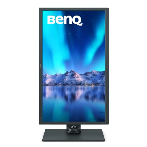 Benq Sw321C 32 Inch 4K Ips Photo And Video Editing Computer Monitor With Aqcolor Tech, 99% Adobergb, 100% Srgb, Display P3, Hardware Calibration, Paper Color Sync, Uniformity Tech, Hlg And Usb-C (60W) #TOP5