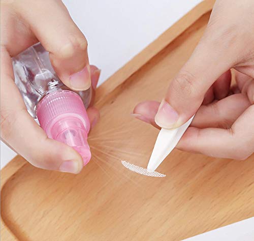 image for UPSTORE 1 Bag (288 Pcs) 3 Styles Skin-Colored Lace Double Side Eyelid 