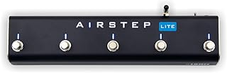 XSONIC Airstep Lite MIDI, HID Wireless Controller with 5 Footswitch, 300H Playtime, Support DAW(Cubase, Ableton Live), Plugin(Bias Fx, Neural DSP), Youtube Video, Page, Atem, Hands Free Controller