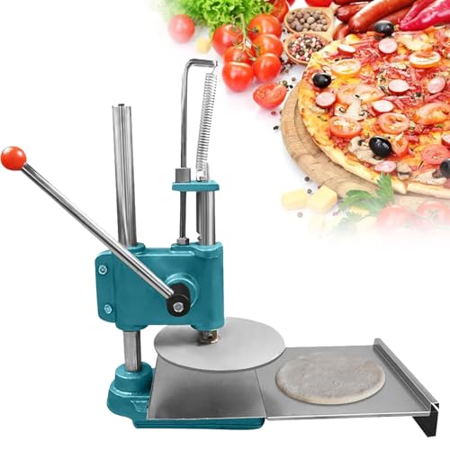 Presse à pizza manuelle et machine à pizza domestique en acier inoxydable 20 cm