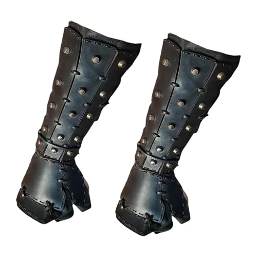 Manchette steampunk ajustable en cuir PU pour sublimer un déguisement