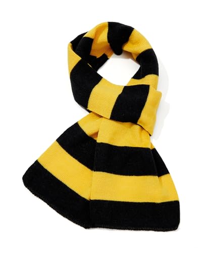 Zando Yellow And Black Scarf For Men Fall Winter Scarf Ultra Soft Striped Scarf Christmas Scarf Men'S Costume Accessory For Halloween Cosplay Christmas Scarves Men'S Cold Weather Scarves thumb #4