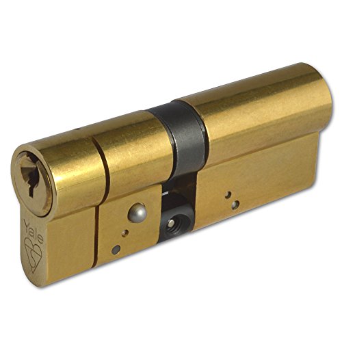 YALE Snap Resistant Euro Double Cylinder - 80mm 35/45 (30/10/40) KD PB