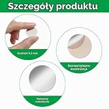 Yuannee Samoprzylepne płyty metalowe, 50 szt., 20 mm, okrągłe blachy żelazne z samoprzylepnym spodem, metalowe krążki ze stali nierdzewnej, do uchwytów na telefon, metalowe naklejki, DIY, 50 szt