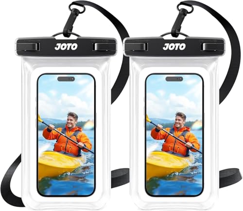 JOTO 防水ケース 2枚セット スマホ用 IPX8認証iPhone17/16/15/14/13/12 Pro Max Galaxy...