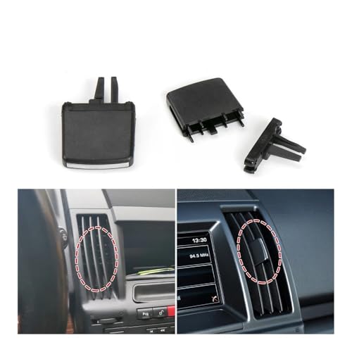 Kit de reparación para Freelander 2 con 4 clips de lengüeta para salida de ventilación central 4