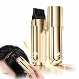 Portable Black Hair Dye Comb for Gray Hair - Instant Hair Dye Stick for Women Men - Waterproof and Sweat-Proof, Easy Comb-In, Quick Touch Up