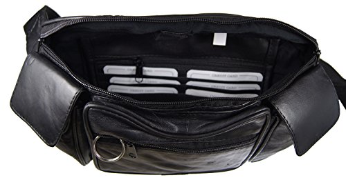 Ag Wallets Organizer Fanny Pack Waist Bag Pouch With 18" Extension #TOP1