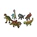 CP Toy Constructive Playthings Dinosaur Set for Toddlers, Soft and Squeezable Dino Toys for Kids,TNZ-3