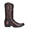 Cuadra Men’s Western Boot in Genuine Leather Brown