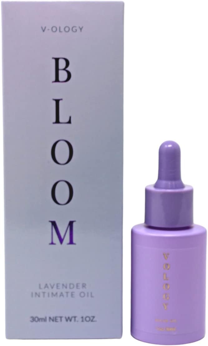 V-Ology | 100% All Natural Vegan Vulva Oil | Feminine Hydrating Moisturizer |Soothes and Helps Relieve Feminine Dryness, Burning, Itching, Irritation &amp; Odor | for Women &amp; Menopause | 30ml (Lavender)