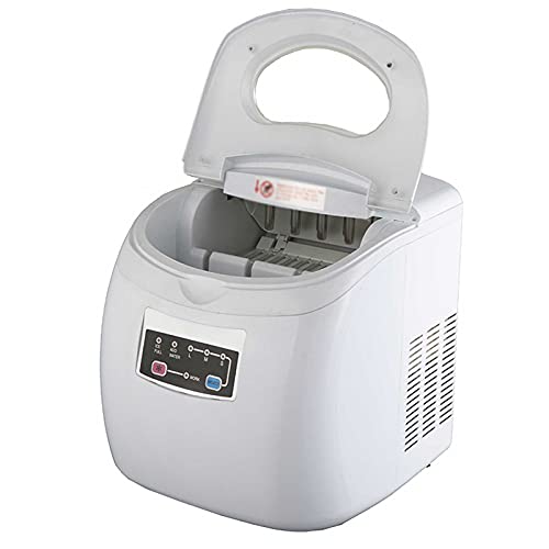 Fabricadora de Cubos de Hielo Portátil para Encimera, Tanque de Agua Grande de 2.8 L, Hace Hielo Rápidamente en 8 Minutos con Dispositivo Inteligente de Protección (Dimensiones: 36 x 29.6 x 33.7 cm) miniatura 1