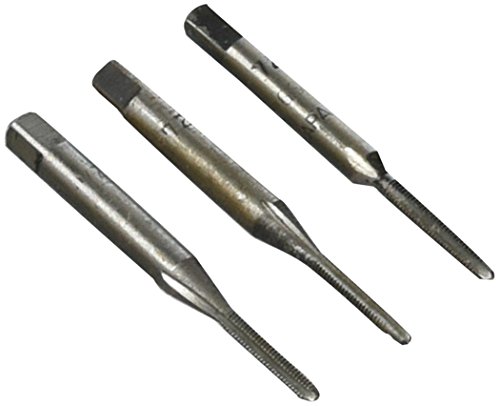 Alfa Tools CSHTS70502 1-72 Carbon Steel Hand Tap Set Taper/Plug/Bottom