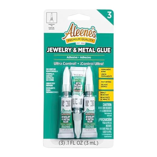 Aleene's 94830 Jewelry & Metal Glue 3/Pkg.1oz