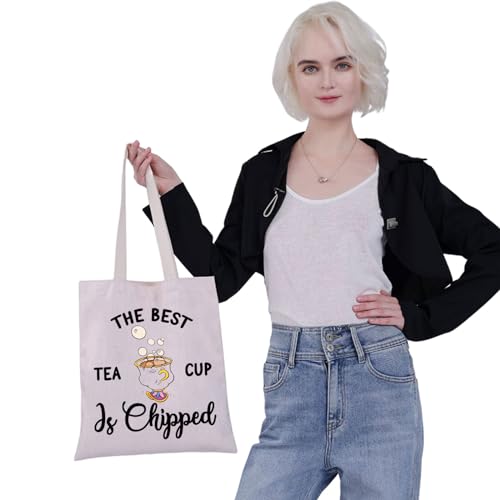 Bolso Bandolera Tea Party Tote Chip y Mrs Potts miniatura 6