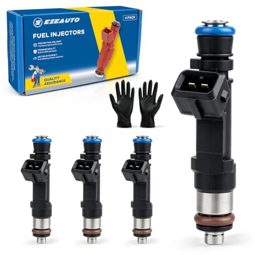 Ezexpreze Fuel Injector for Chevrolet, Buick | for Chevrolet Cruze 2011-2015, Cruze Limited 2016, Sonic 2012-2020, Trax 2013-2021 & Buick Encore 2013-2021, 1.4L, Set of 4