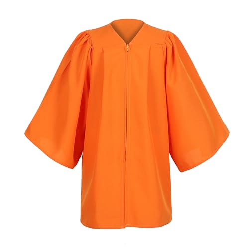 Image of Matte Kindergarten Preschool Graduation Gown and Cap Set with Year Tassel for Kids
