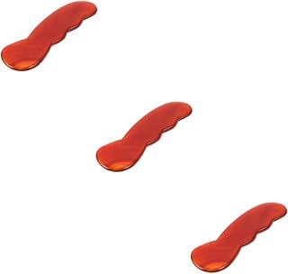 Beaupretty 3 Peças Placa De Raspagem Ferramentas De Massagem Massageador De Olhos Massageador De Pescoço Placa De Massagem Guasha Raspador Ferramenta De Massagem Guasha Ferramenta De